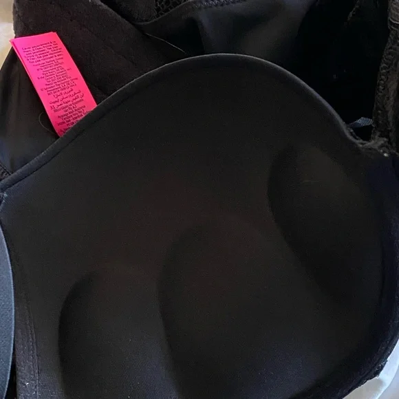 LS BLK Chemise with Garters, M *P1088 - Picture 6 of 6